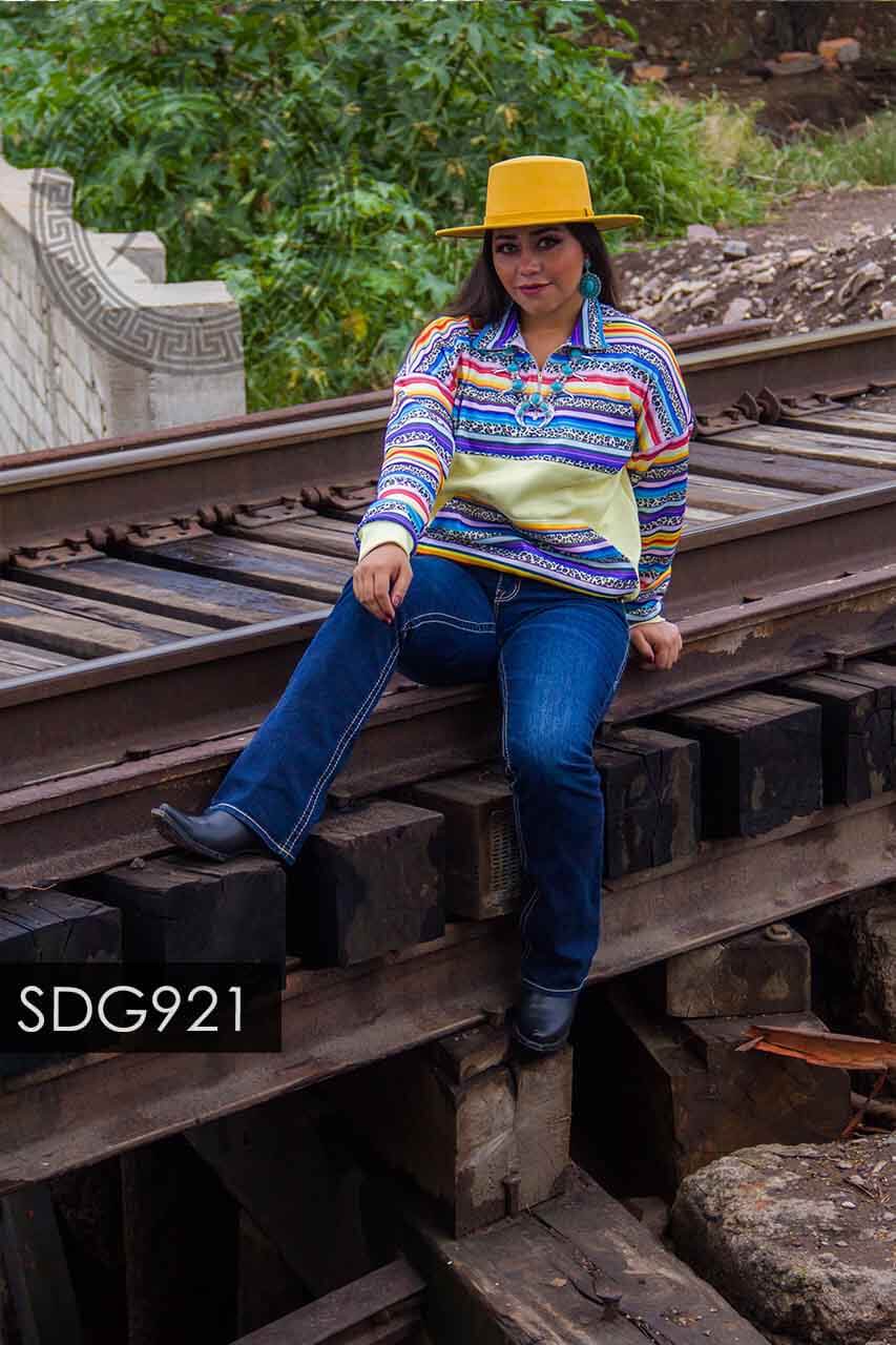 SUDADERA CON CIERRE UNISEX - SDG921